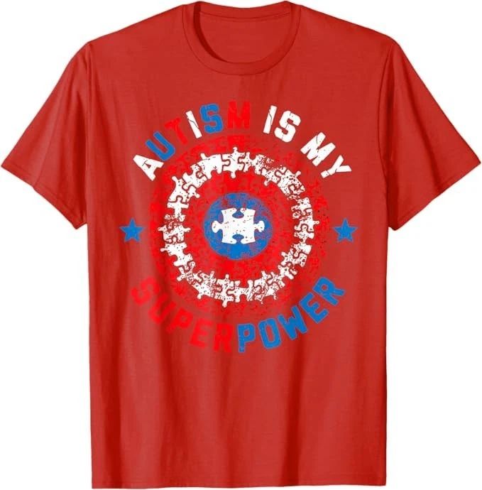 Autism is My Superpower Autism Awareness Autistic for Boys Unisex