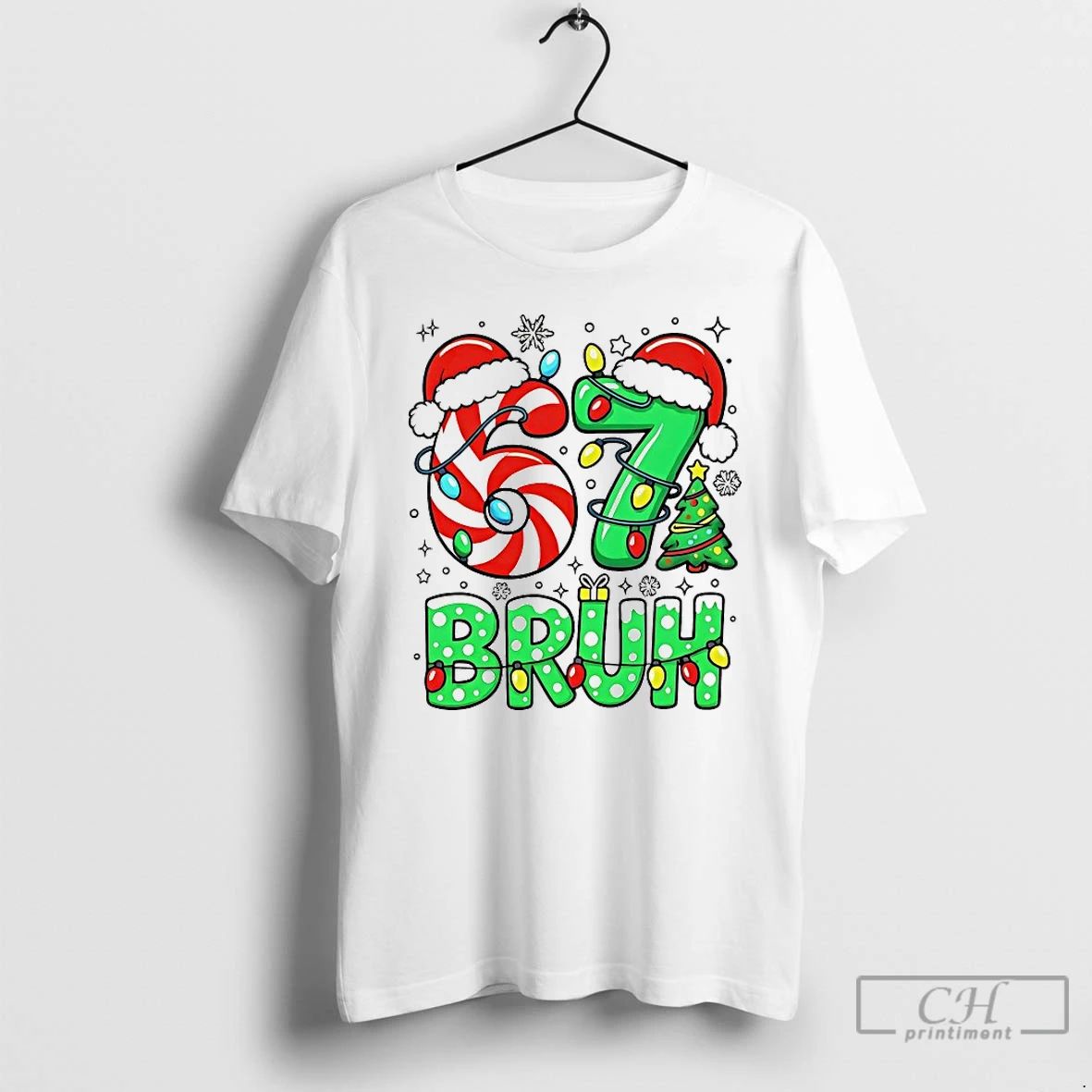 Premium Bruh 67 Christmas T Shirts Unisex