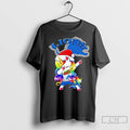 Premium Detroit Lions X Unicorn Santa Hat Dabbing Merry Christmas Unisex