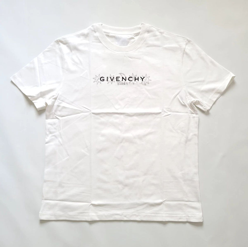 Givenchy Tarot Print Authentic Two Side Men's White Size XL Unisex