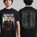 Lacuna Coil Sleepless Empire Tour 2026 North America Schedule Dates Unisex
