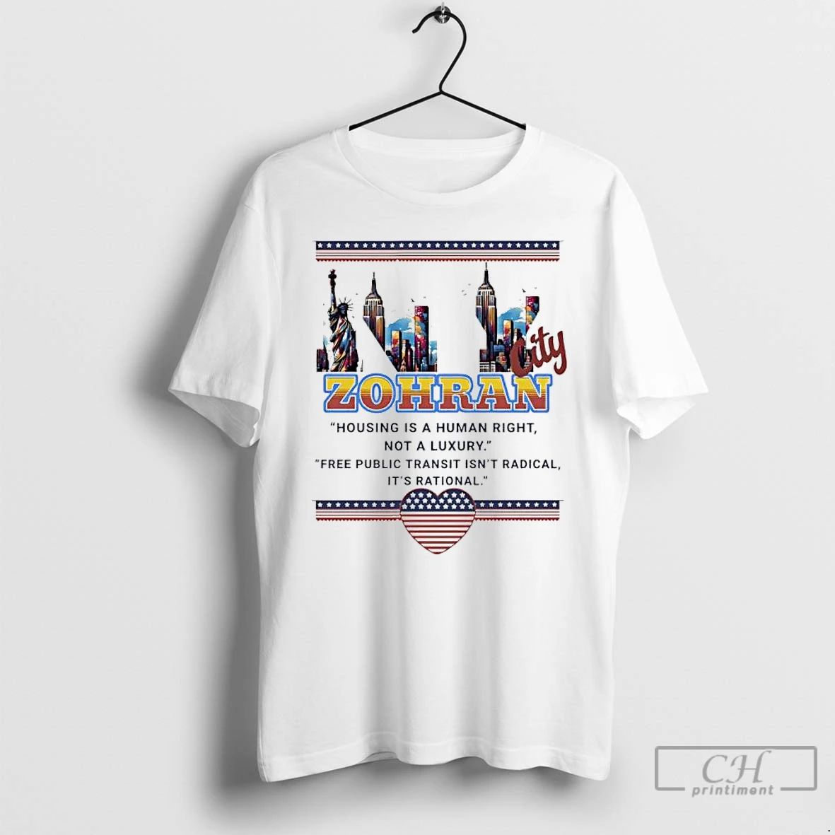 Premium Zohran Mamdani Nyc Housing Is A Human Right Not A Luxury T Shirts Unisex