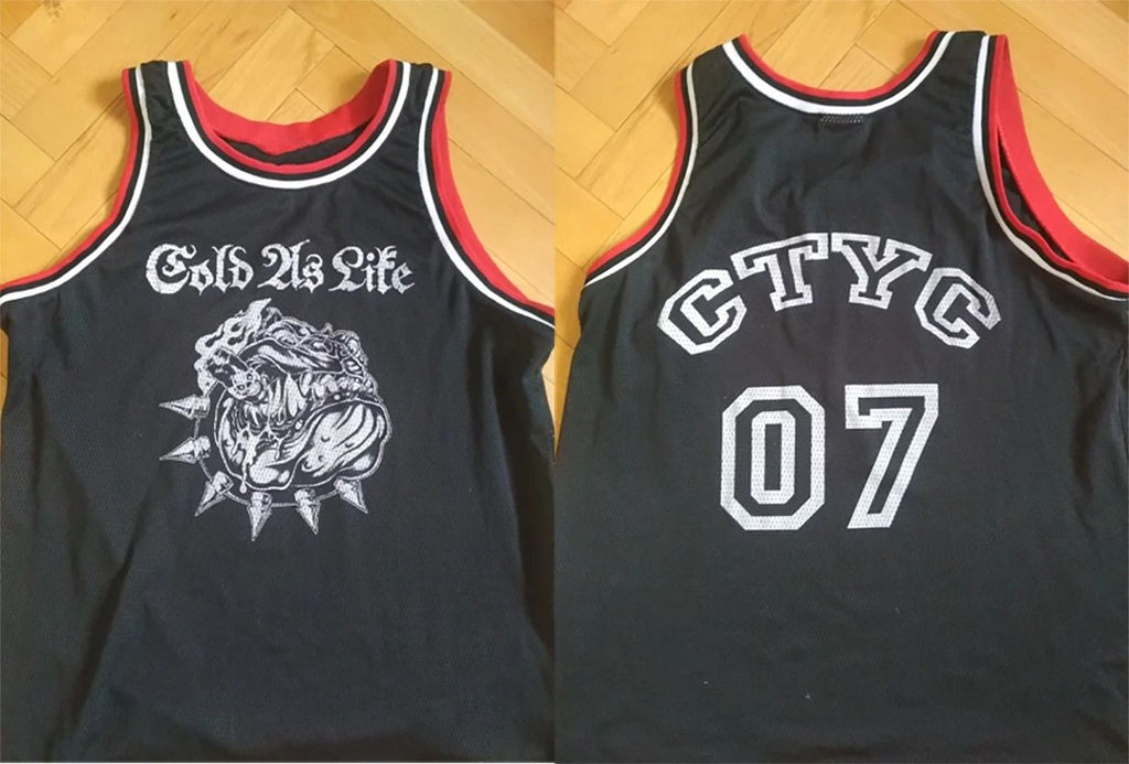 New Cold As Life Basketball Jersey S-5XL All Size 2 side SHN76Y Unisex