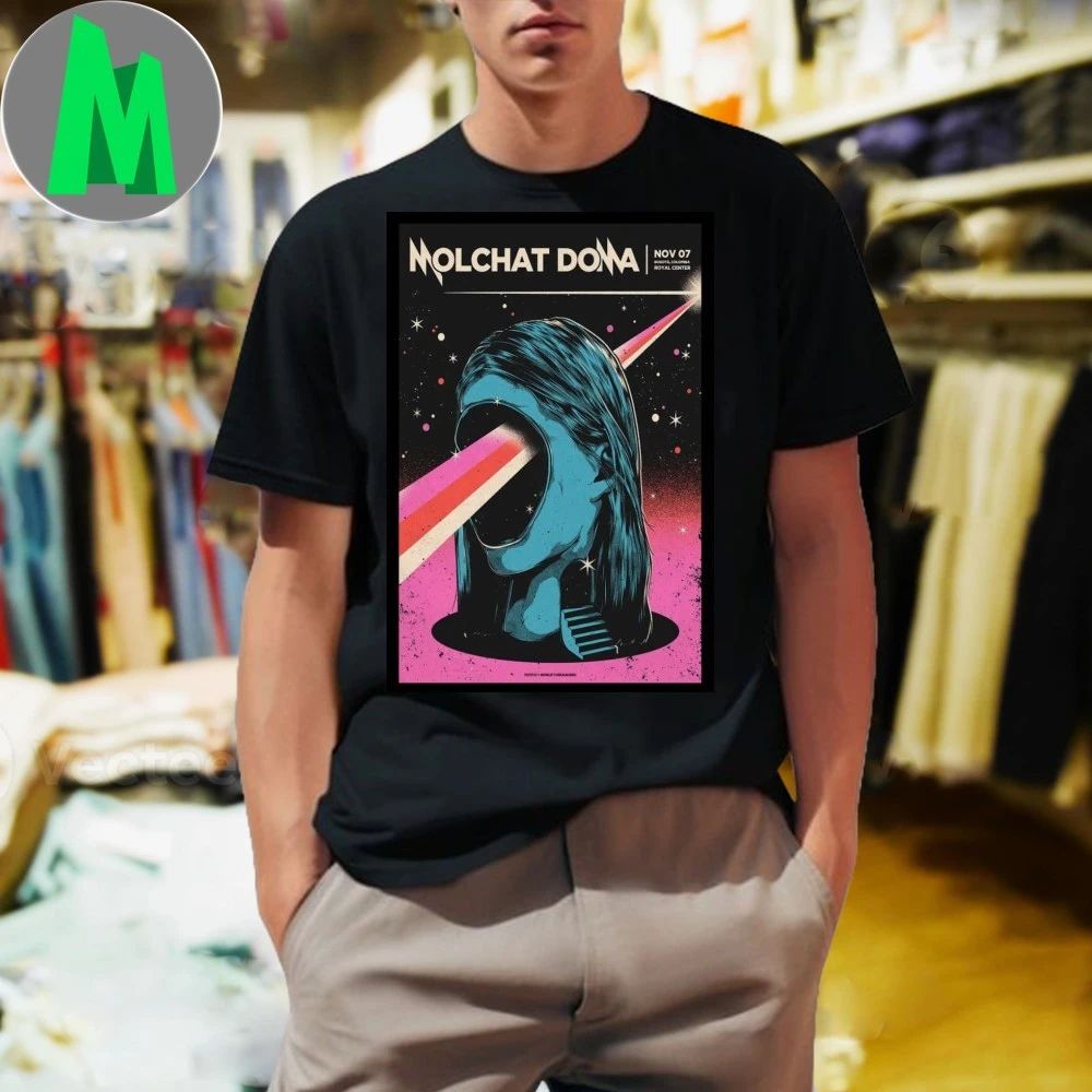 Molchat Doma November 7, 2025 Royal Center. Bogotá, Colombia Poster Shirt Unisex