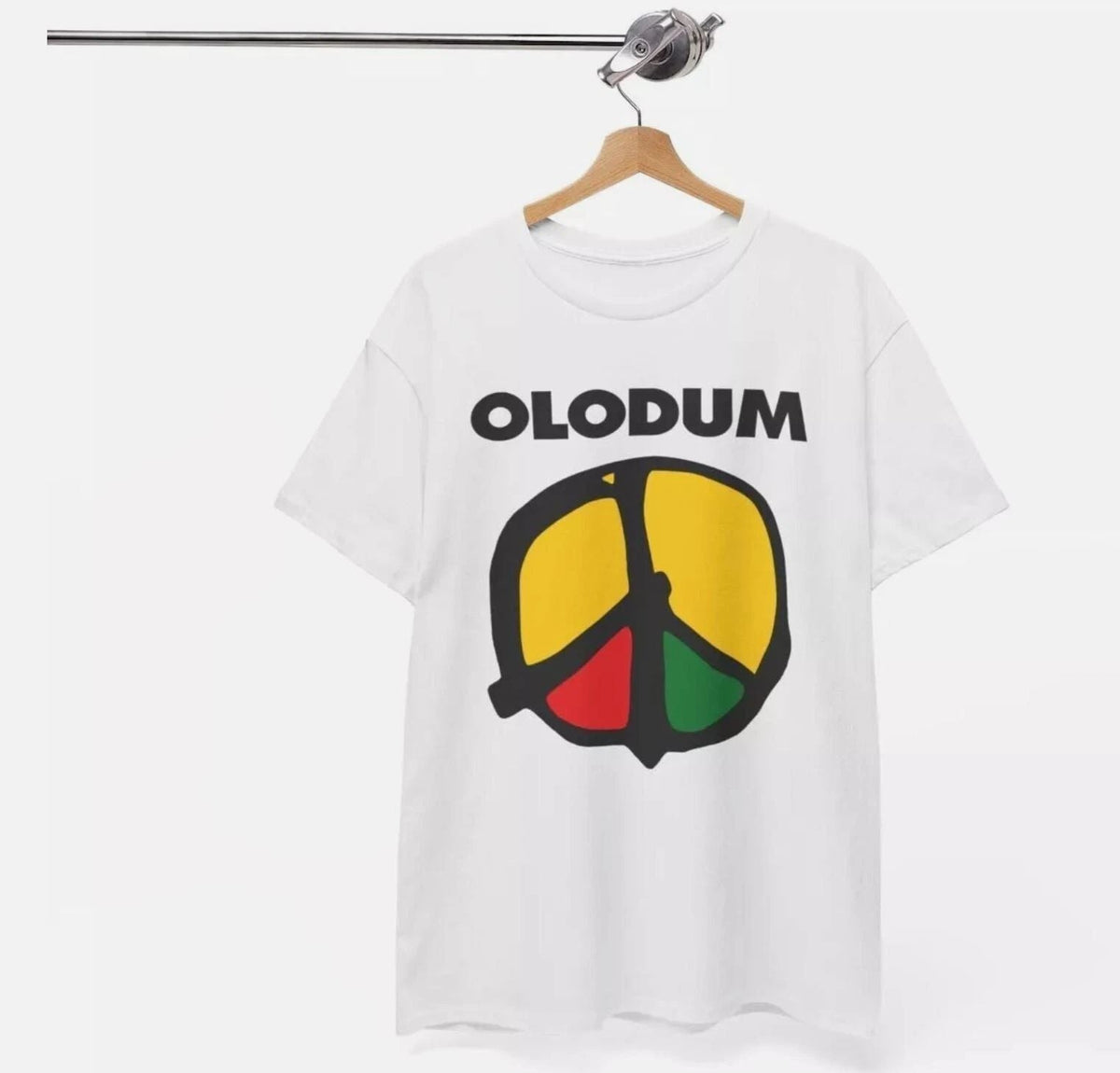 Olodum T Shirt, Retro White Unisex Graphic Tee, Unisex shirt Unisex
