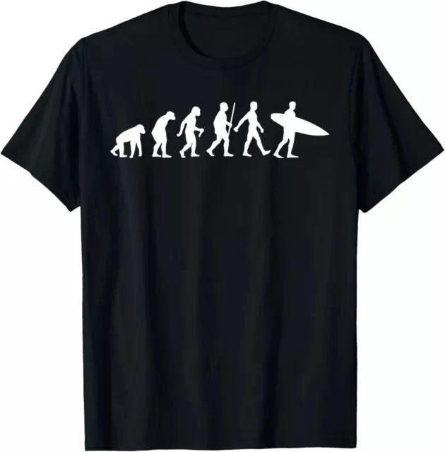 Funny Surfing Designs For Men Women Surfboard Lovers Surf Gift Tees S-3XL Unisex