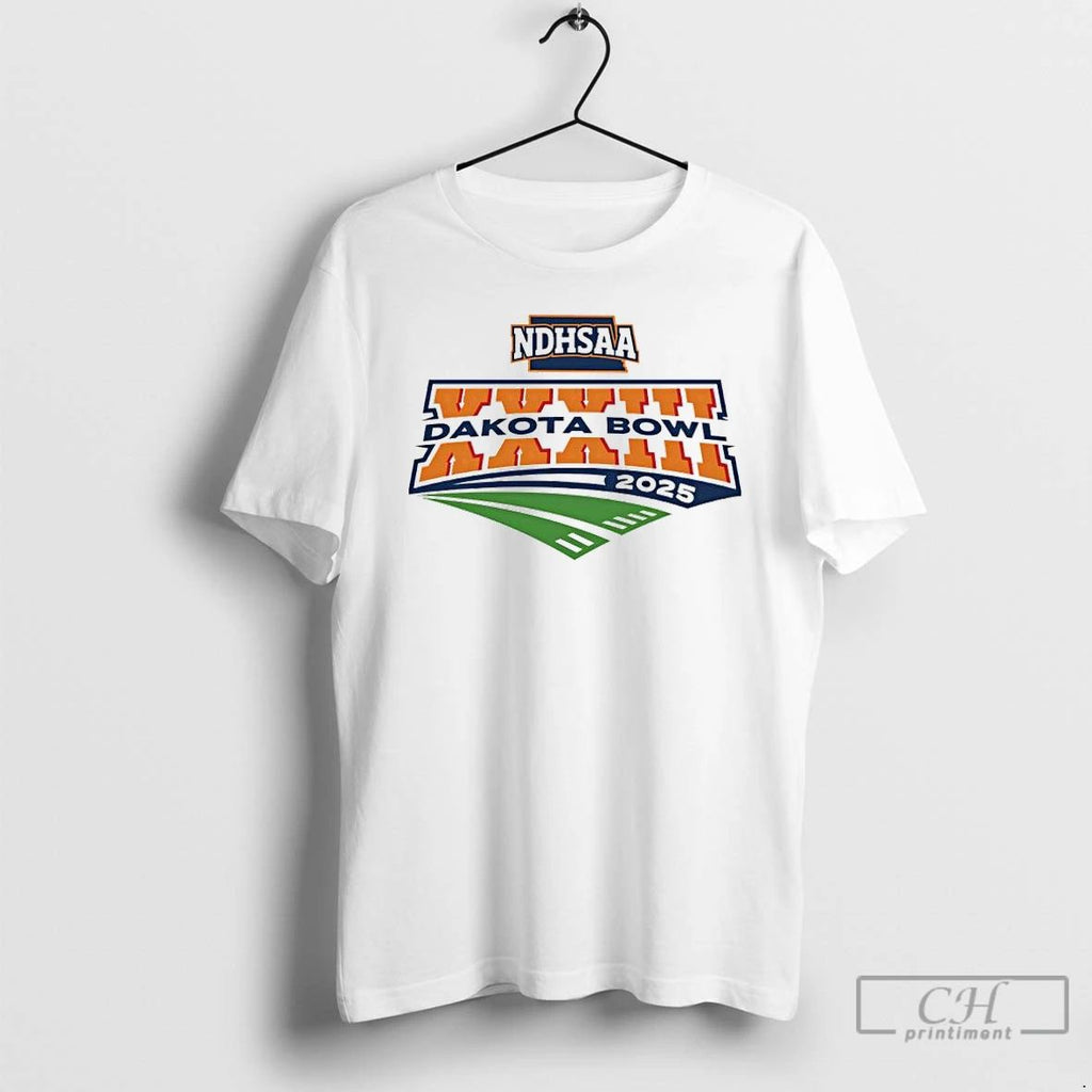 Premium 2025 Ndhsaa Dakota Bowl Xxxiii Logo T Shirts Unisex