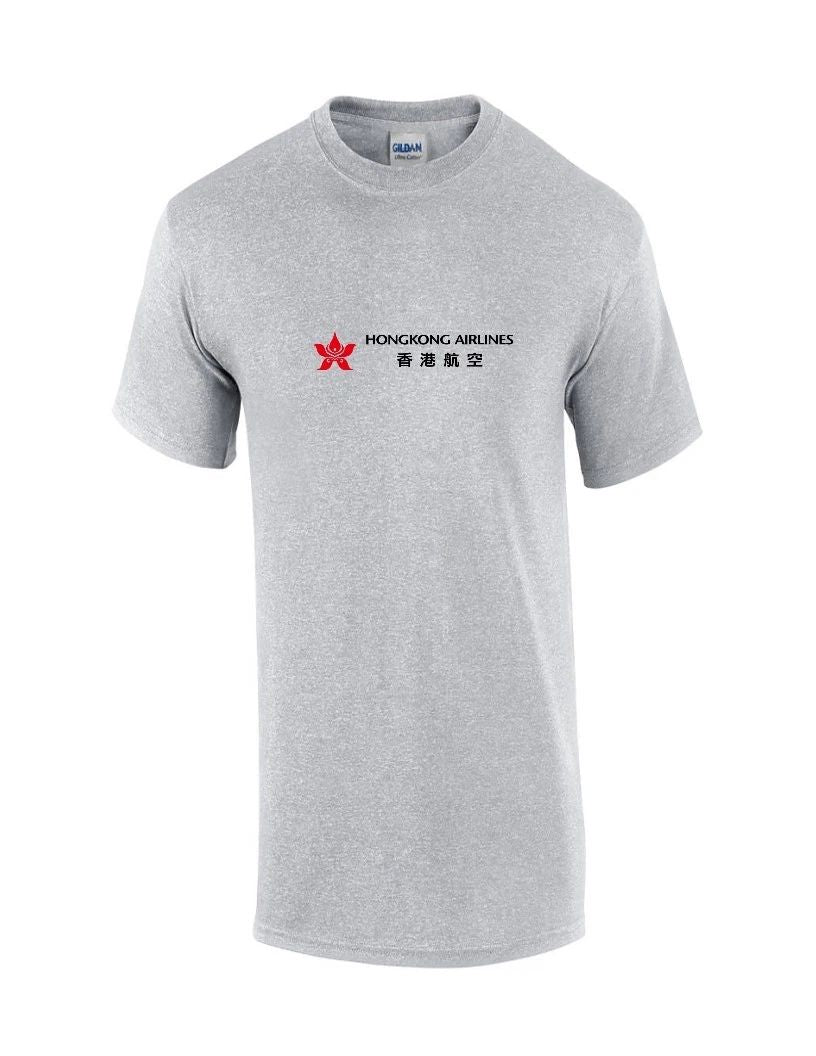 Hongkong Airlines Red Black Logo Chinese Aviation Geek Sport Gray Unisex