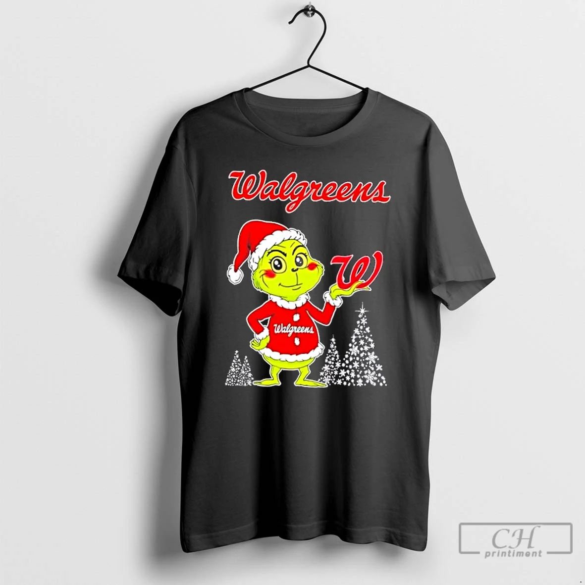 Classic Walgreens And Grinchmas Christmas Tree T Shirts Unisex