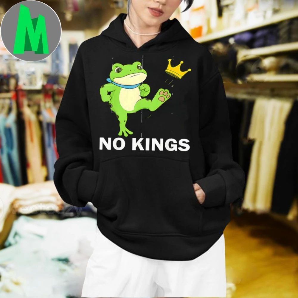 No Kings Portland Frog Protest Shirt Unisex