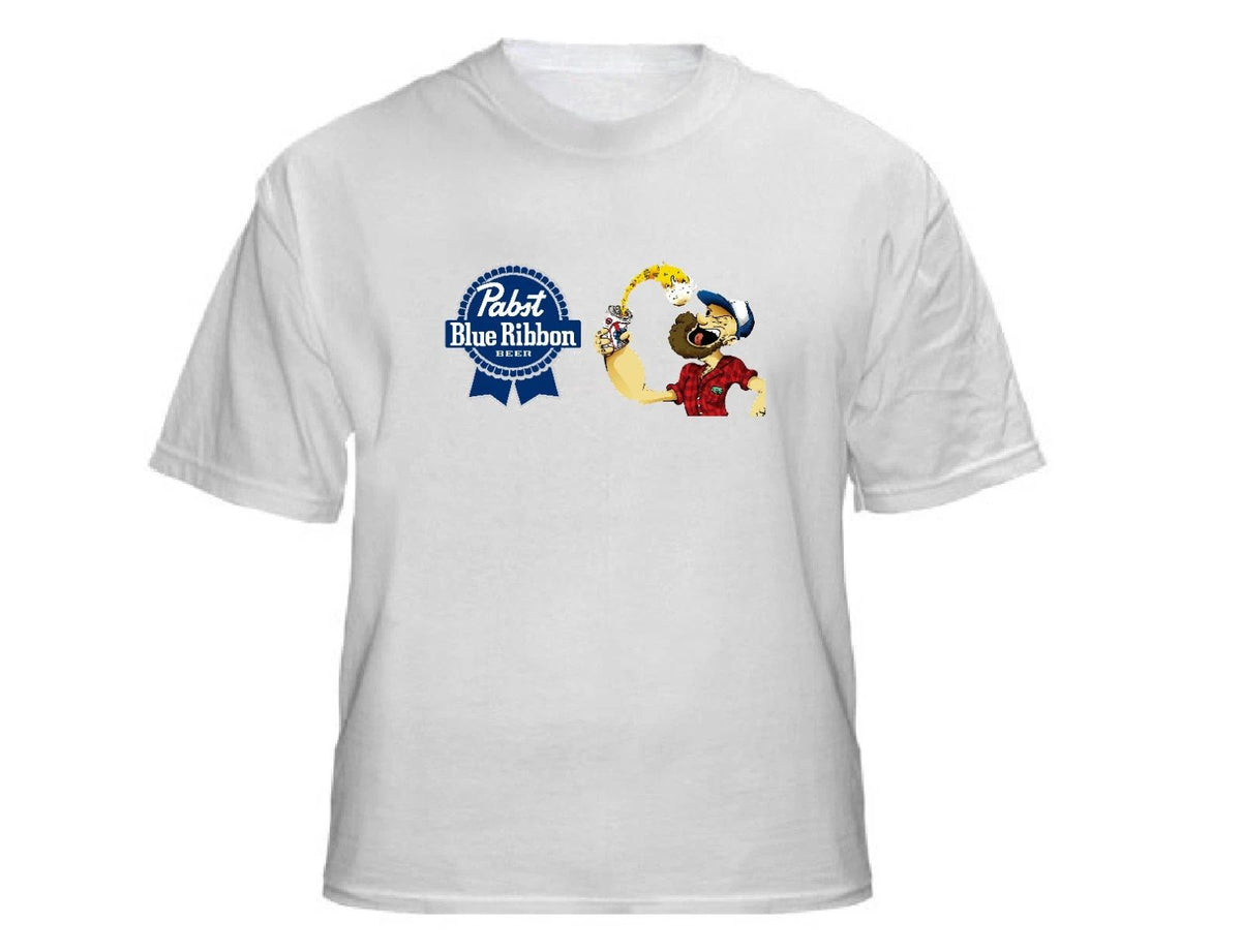 Pabst Blue Ribbon Beer Popeye Unisex