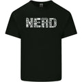 Nerd Word Art Geek Mens Cotton Tee Top Unisex