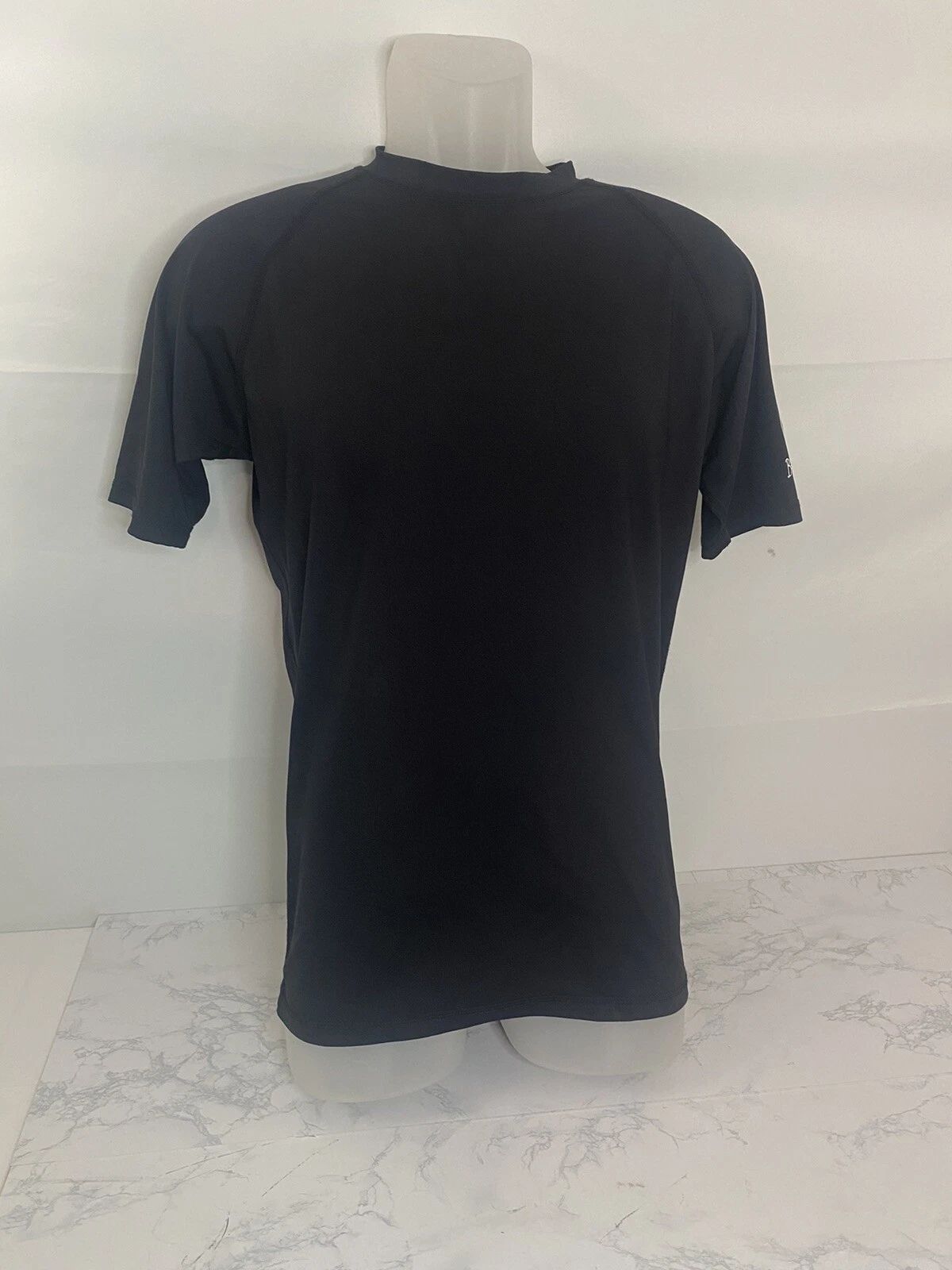 Beach Cruisin Short Sleeve Surfer Mens L Black Moisture Control Tee V Unisex
