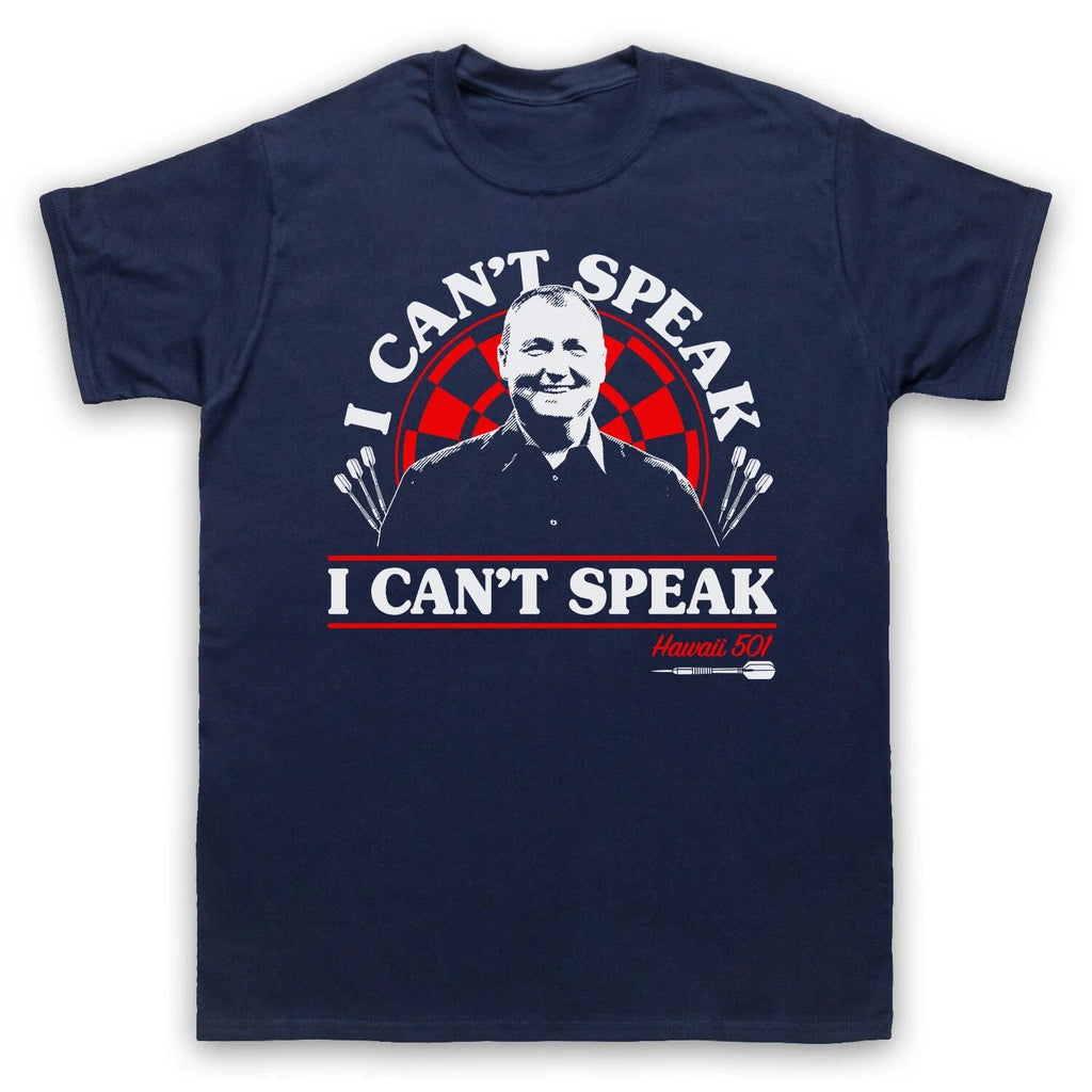 I Can't Speak Wayne Hawaii 501 Mardle World Darts Championship Adults Unisex