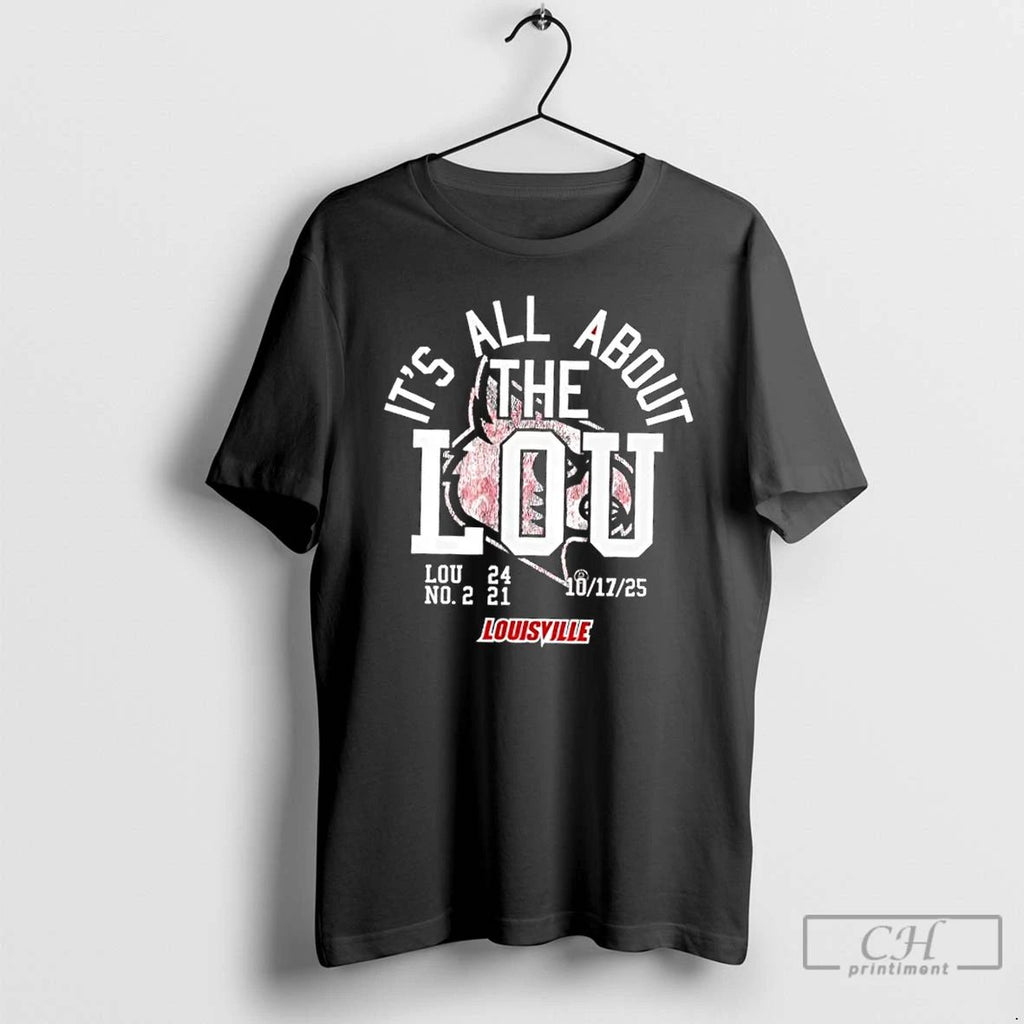 Classic Louisville Cardinals Football Its All About The Lou T Shirts Unisex