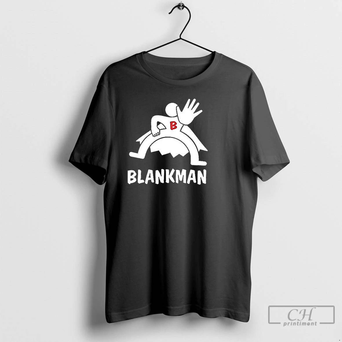 Premium Blankman Superhero Logo T Shirts Unisex