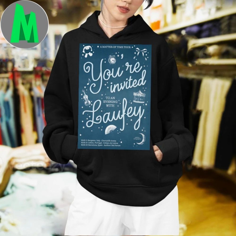 Laufey A Matter Of Time Tour 26 Poster Shirt Unisex
