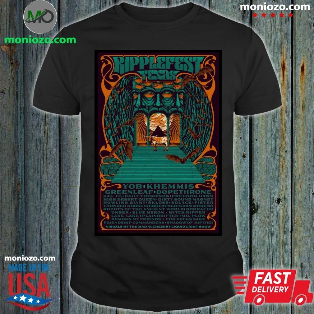 Original Ripple Fest September 17-20 2026 Austin TX Poster Edition For Fan Shirt Unisex