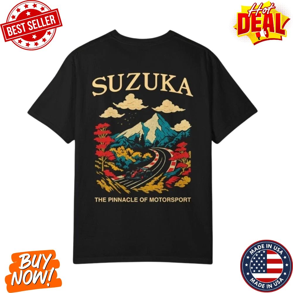 Vintage Formula One Suzuka Japan Grand Prix Retro Racing F1 Tee Gift Unisex