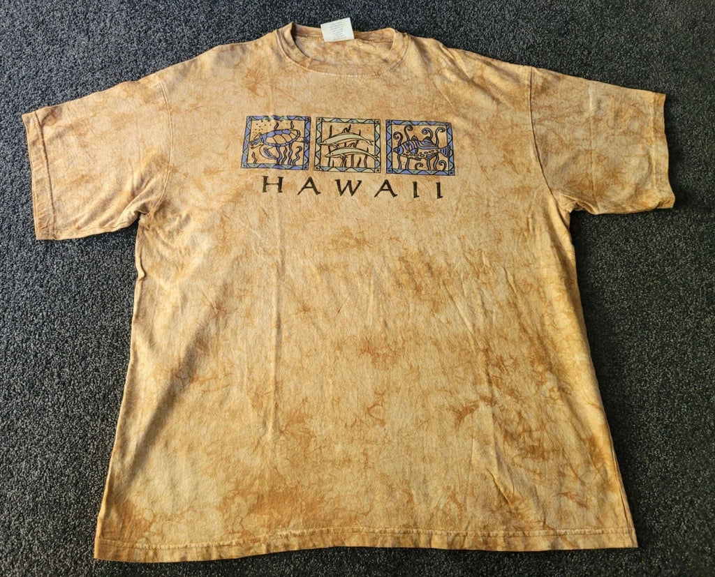 Vintage Hawaii XL Size 90s Tye Dye Honu Bay Unisex