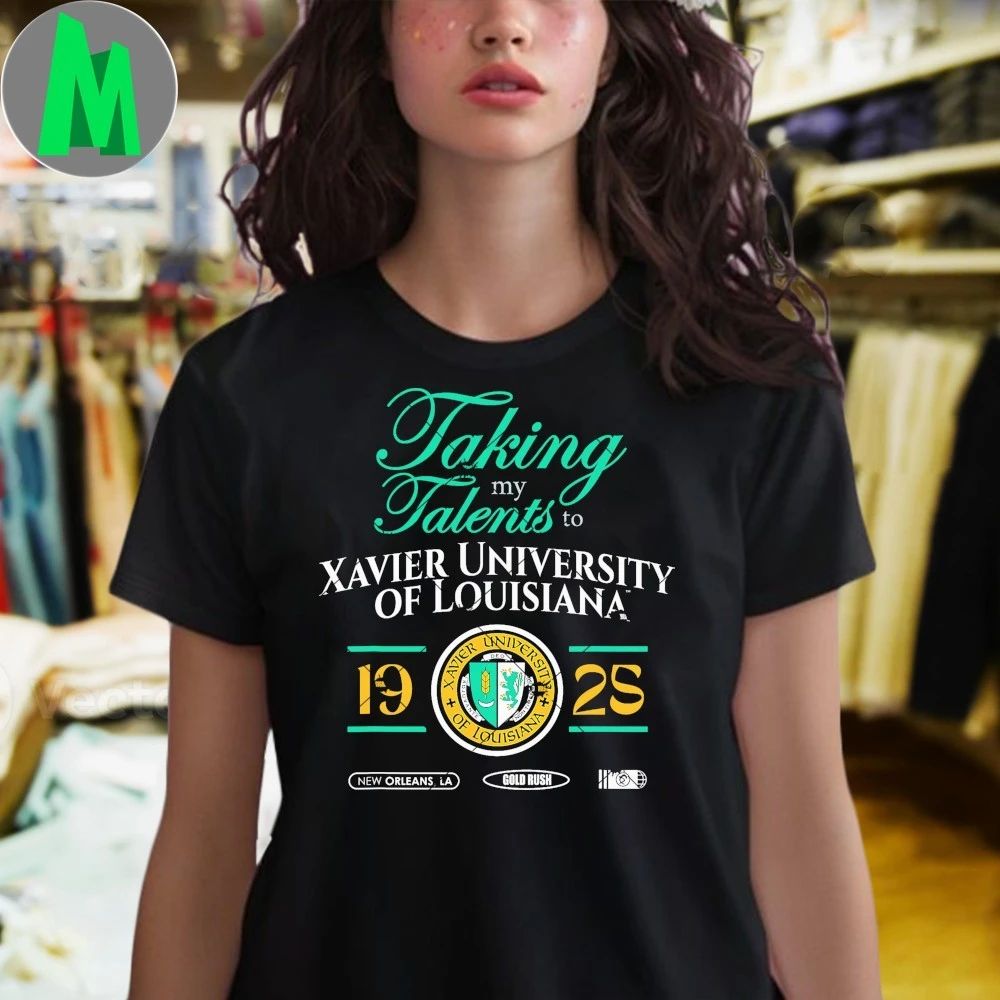 Original Taking My Talents To XULA Xavier University LA Signing Day Logo 2026 Shirt Unisex