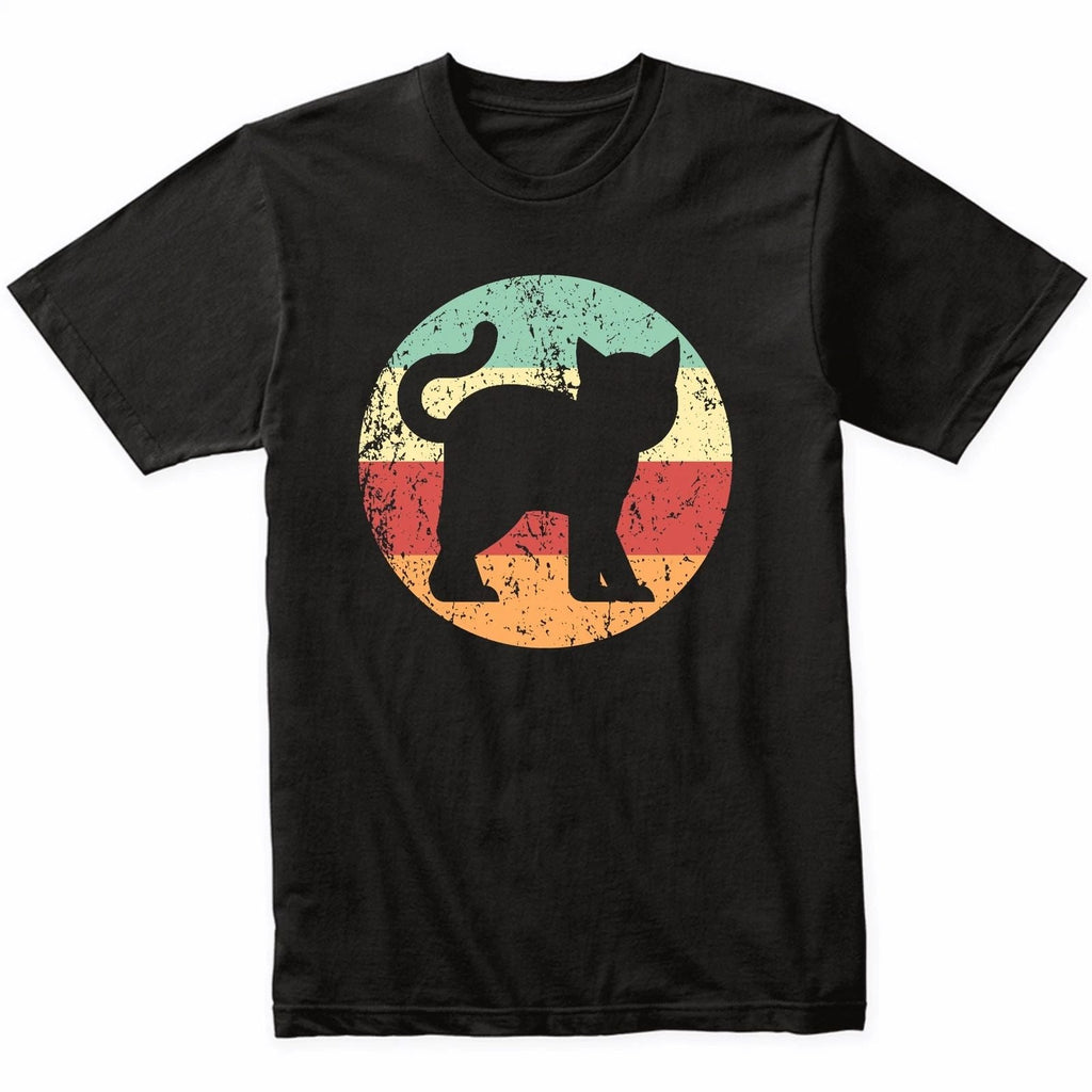 Cat Lover Retro Kitten Icon - Retro Colors Unisex