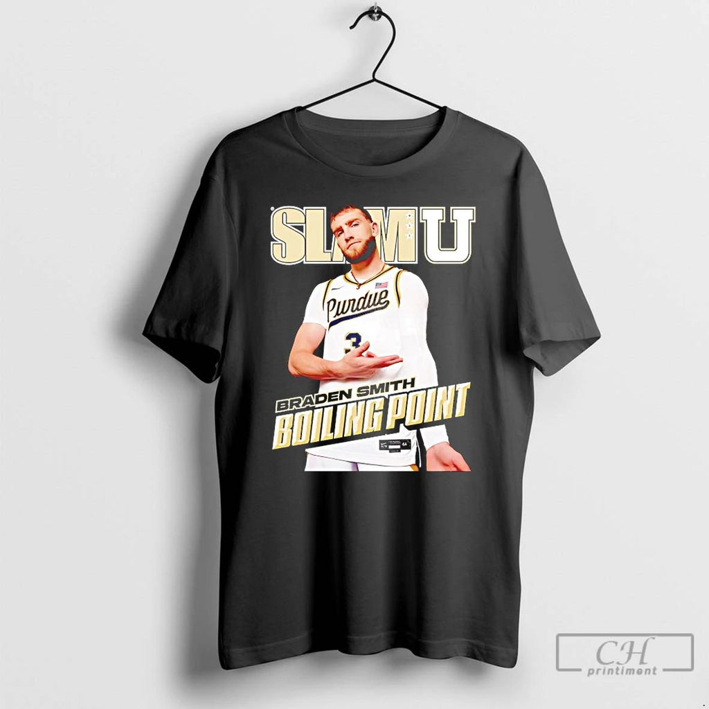 Premium Slamu Purdue Boilermakers Braden Smith Boiling Point T Shirts Unisex