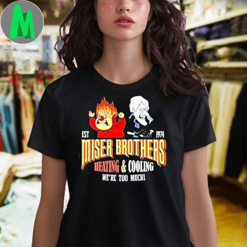 Miser Brothers Heating and Cooling Christmas Shirt Unisex