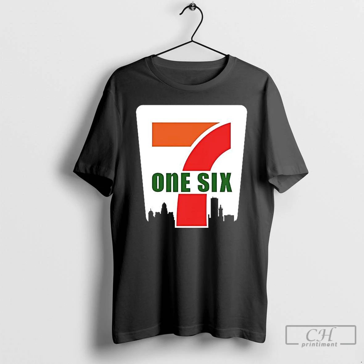 Classic 7 One Six T Shirts Unisex