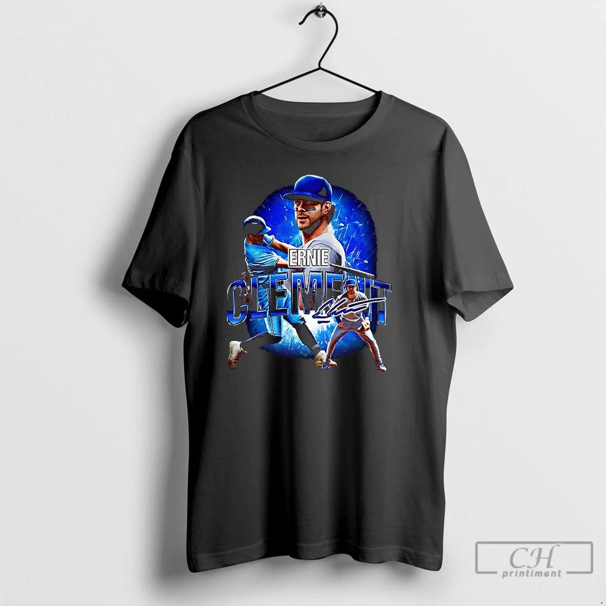 Classic Ernie Clement Toronto Blue Jays World Series Signature T Shirts Unisex
