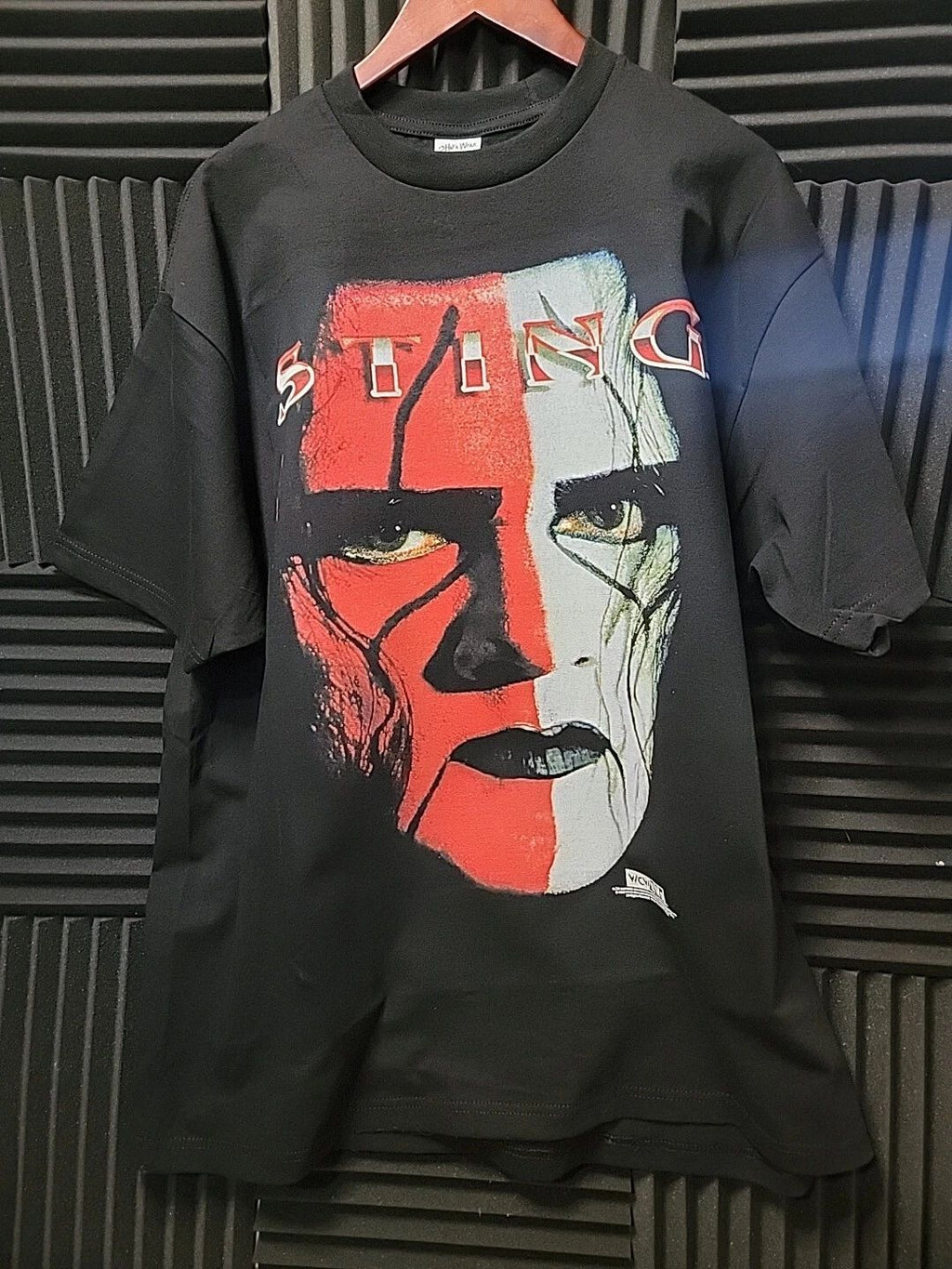 "MODERN" WCW STING WORLD CHAMPION BIG FACE T SHIRT Unisex
