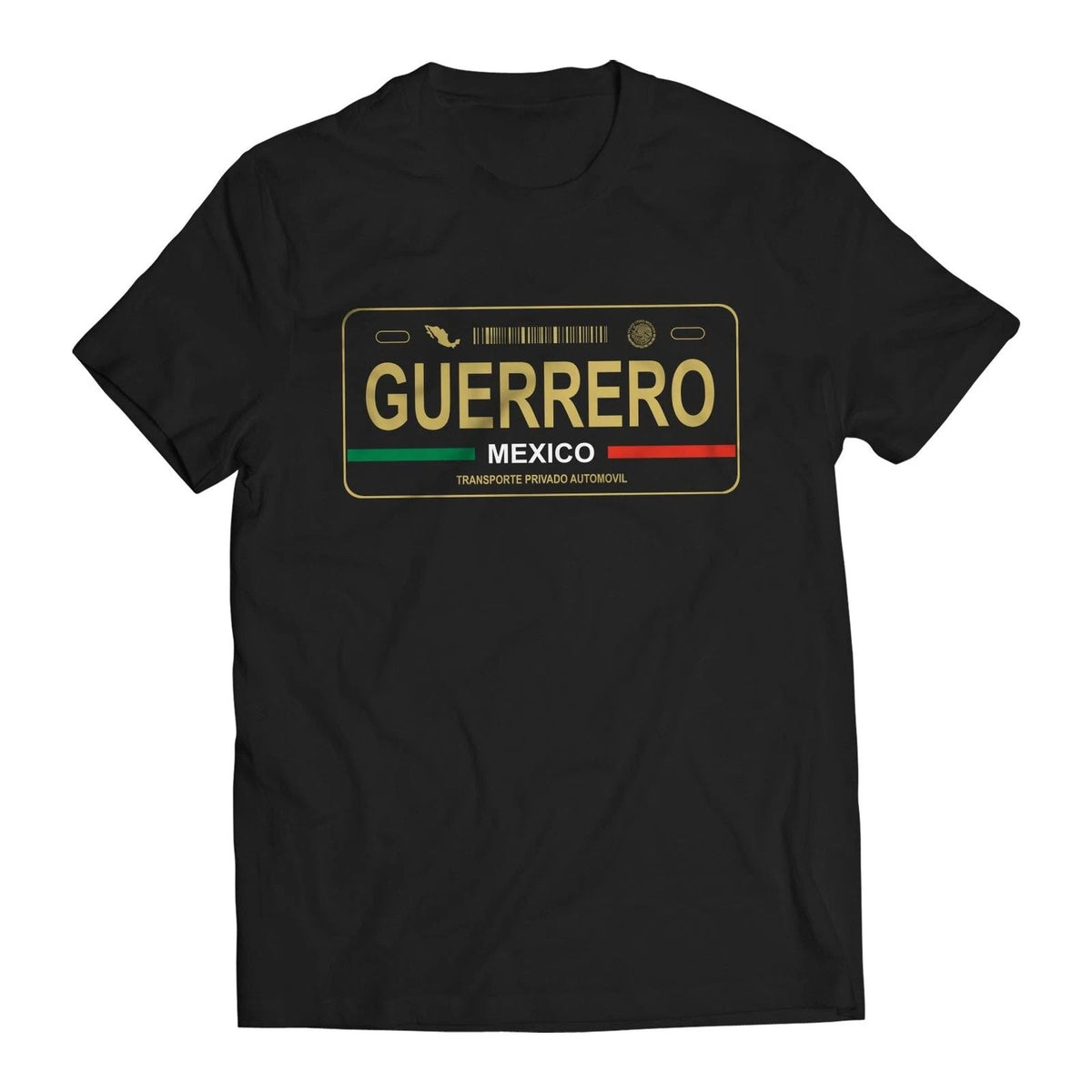 Guerrero Mexico License Plate - Playera Mexicana con Placa de Carro Unisex