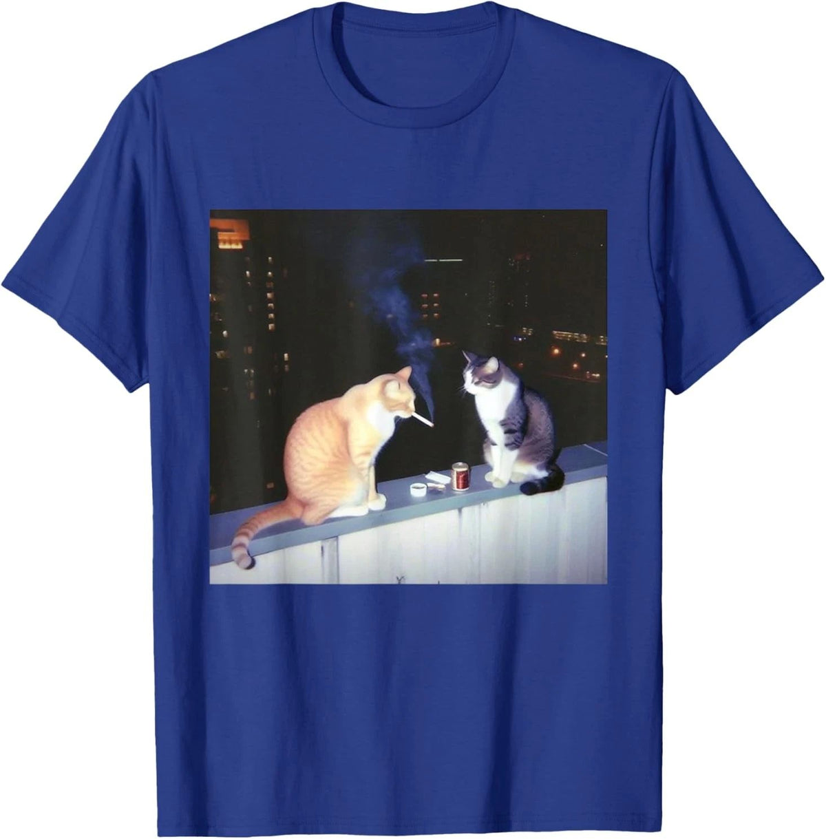 Funny Cat Meme Cat Smoking Cigarette Cat Lovers Men Women Unisex