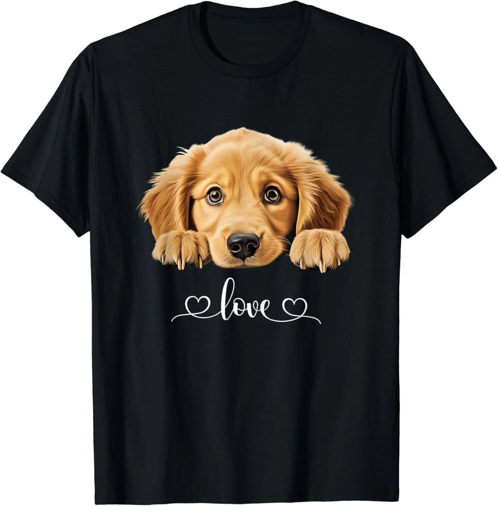 Cute Dog Graphic Love Golden Retriever Puppy Dog Gift Unisex Unisex
