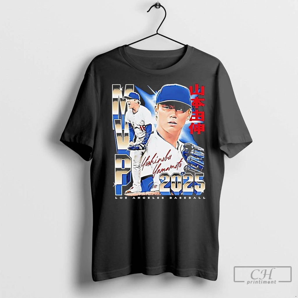 Premium Yoshinobu Yamamoto 2025 Champs Mvp La Dodgers Unisex