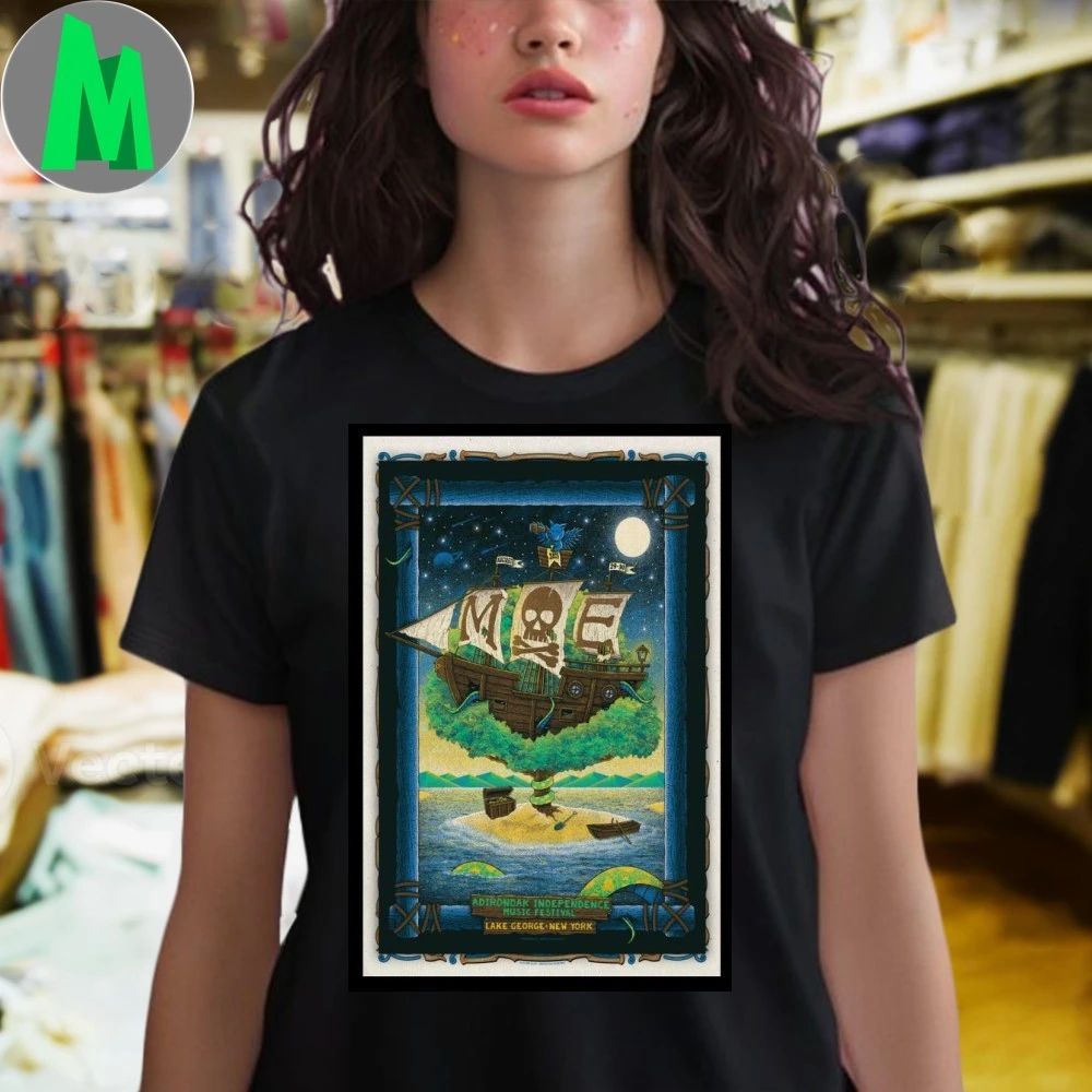 Adirondack Independence Music Festival 2025 Moe. Band Poster Shirt Unisex