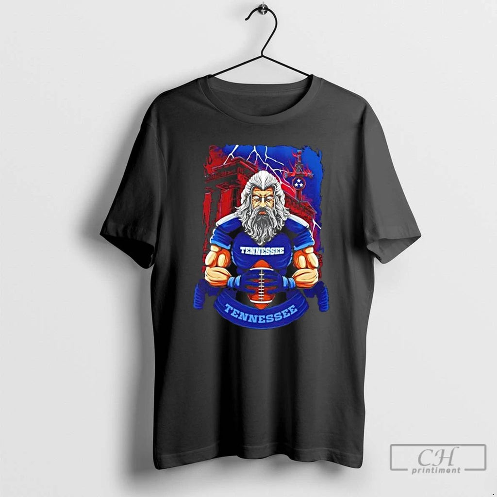 Classic Tennessee Titans War Football Mascot T Shirts Unisex