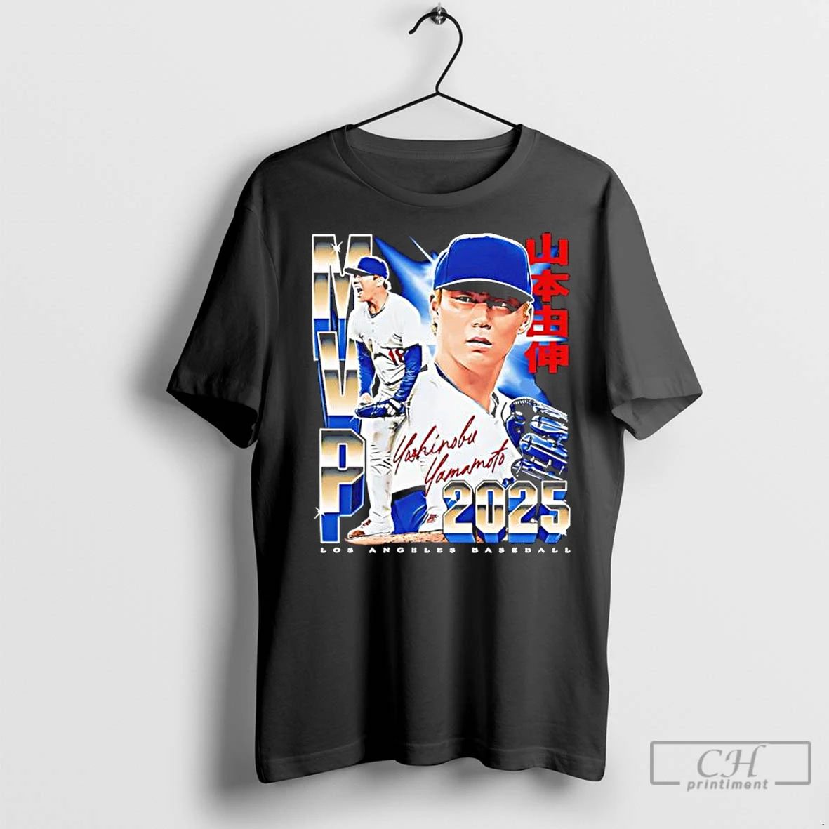 Premium Yoshinobu Yamamoto Los Angeles Dodgers 2025 Champs Mvp Unisex