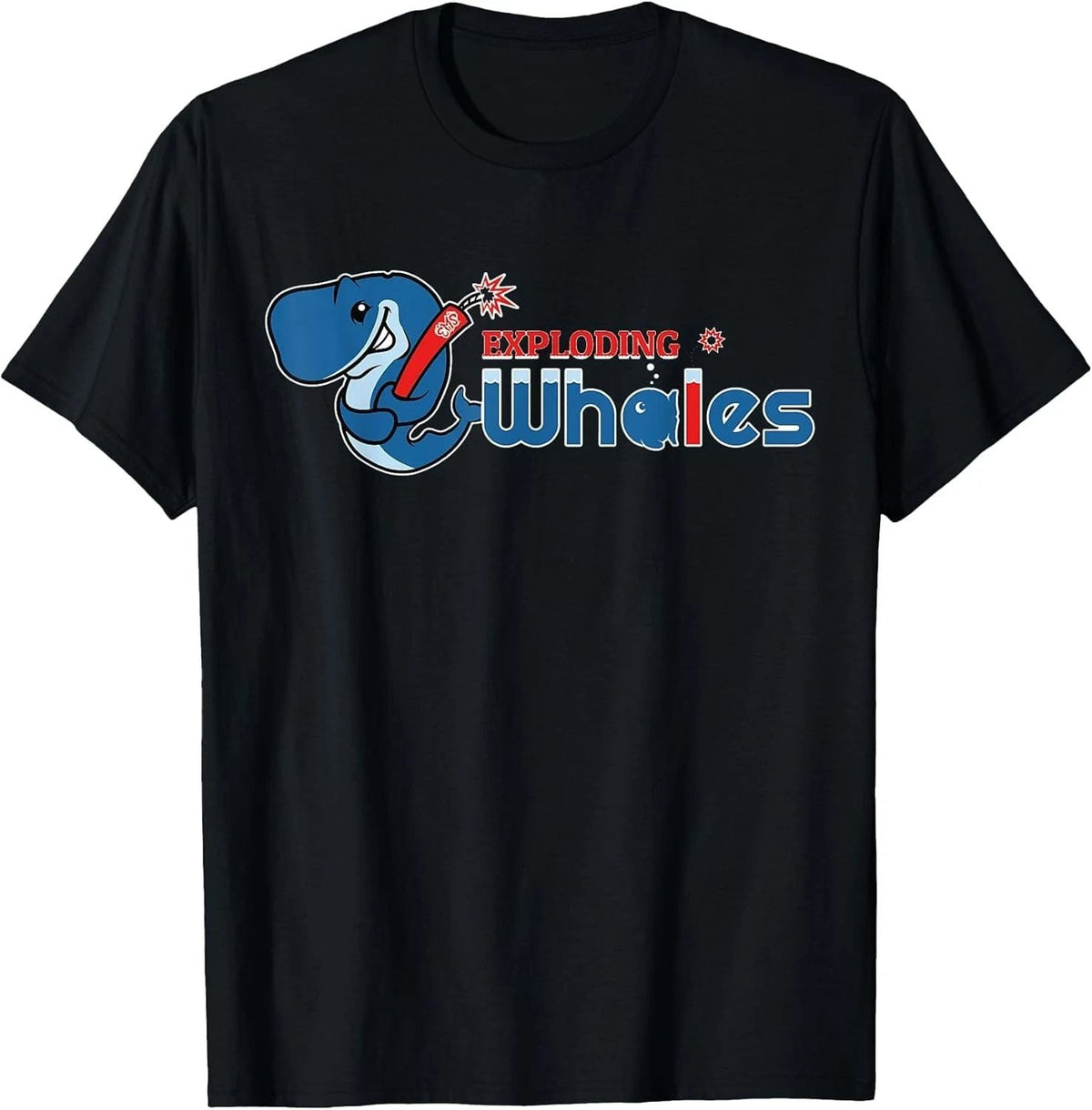 Exploding Whales: It's a Real Thing! - Funny Whale Joke Cotton Tee Unisex