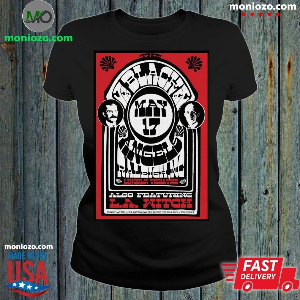 The Black Angels In Raleigh NC On May 17 2026 Poster Shirt Unisex