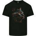 A Fantasy Cat With Cool Colours 2 Mens Light Cotton Unisex