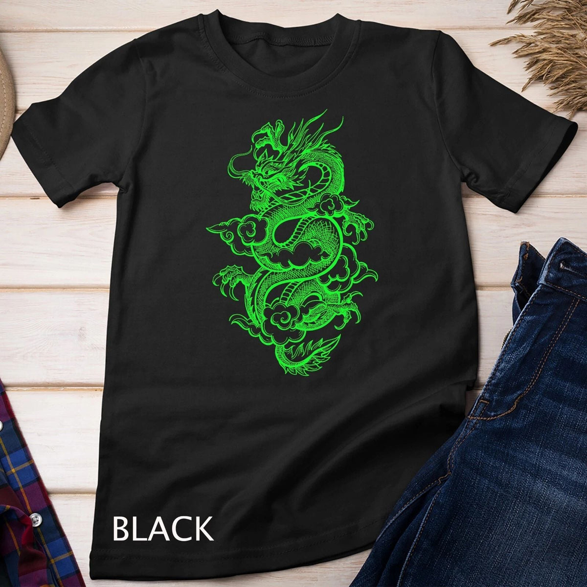 Aesthetic Chinese Dragon Grunge Egirl Teen Girls Women Unisex Unisex