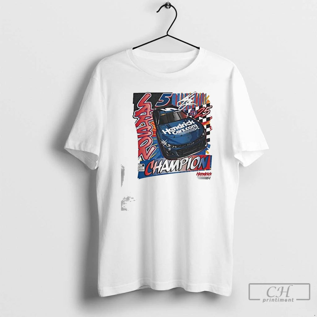 Premium Kyle Larson 47 2025 Nascar Cup Series Champion Regional Franklin T Shirts Unisex