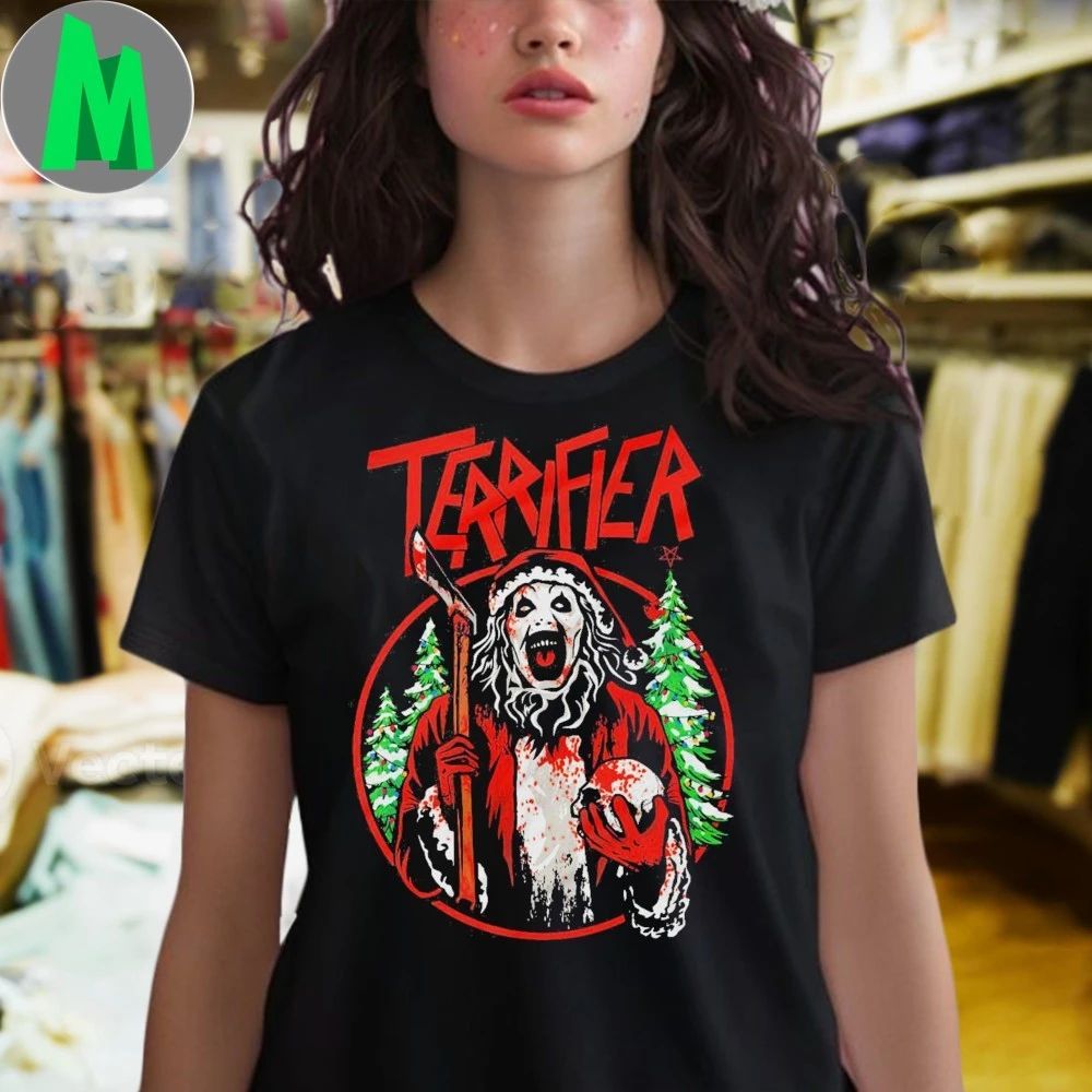 Terrifier 3 Art the Clown Santafier Shirt Unisex