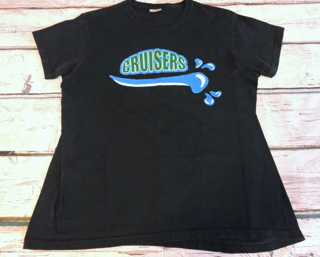 Cruisers Boat Surf Water T Shirt Blue Mens Size Large Gildan Unisex