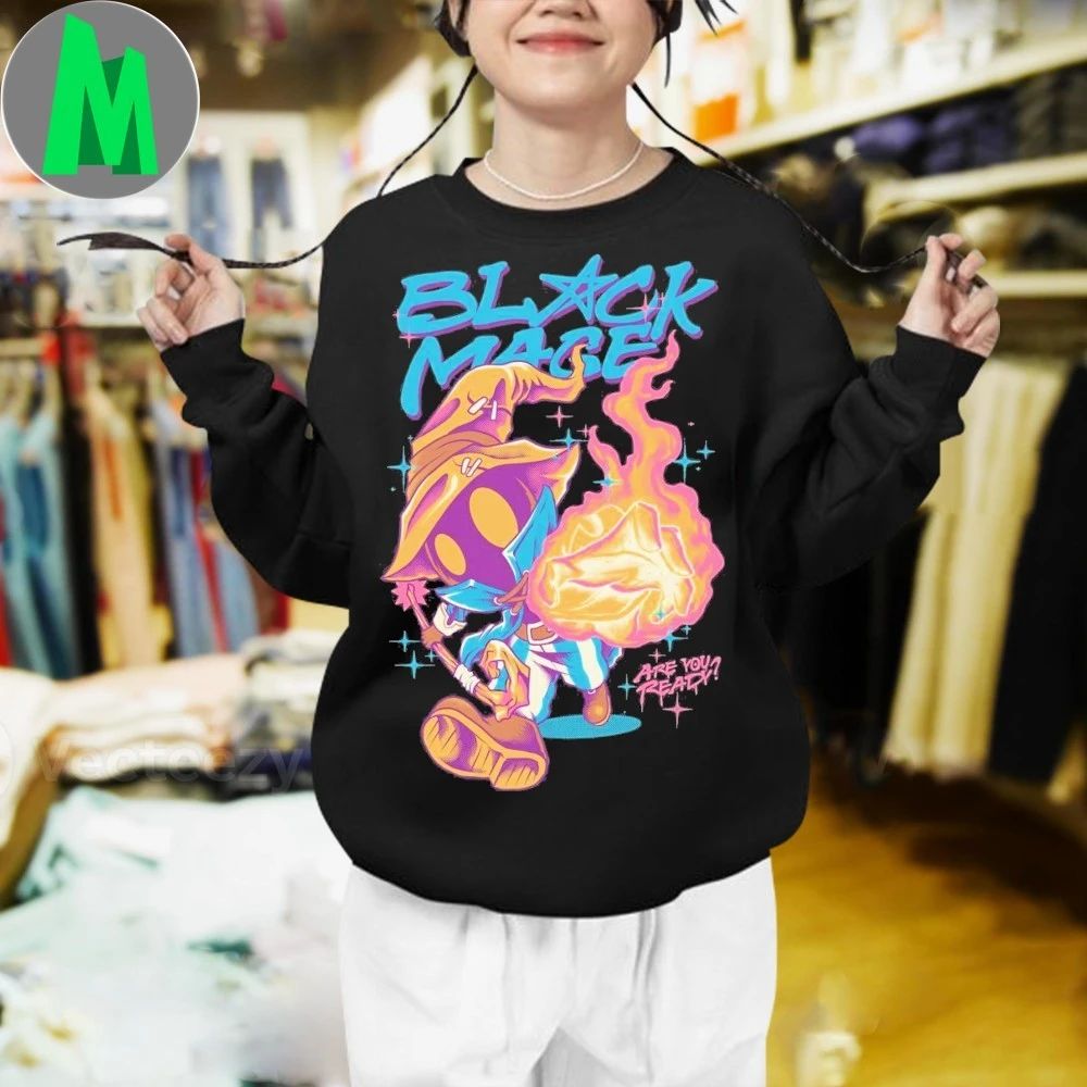 Black Mage Are You Ready Darkness Mage Unisex