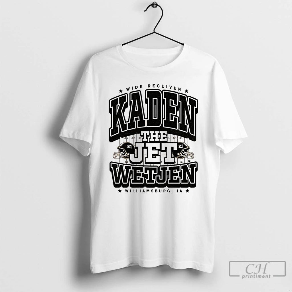 Classic Kaden Wetjen The Jet Wide Receiver Iowa Hawkeyes T Shirts Unisex