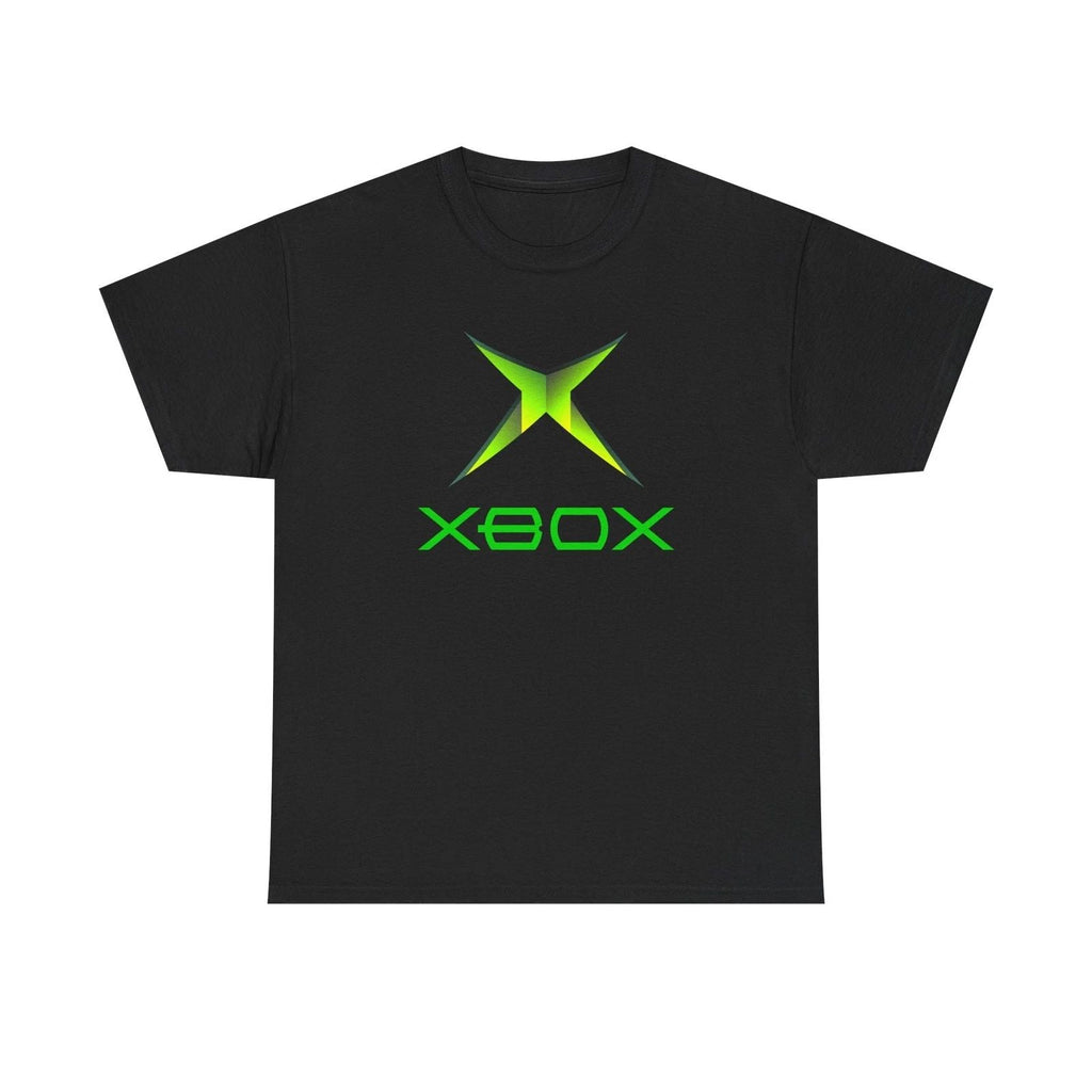 Original Retro Xbox logo green Black Tee Unisex