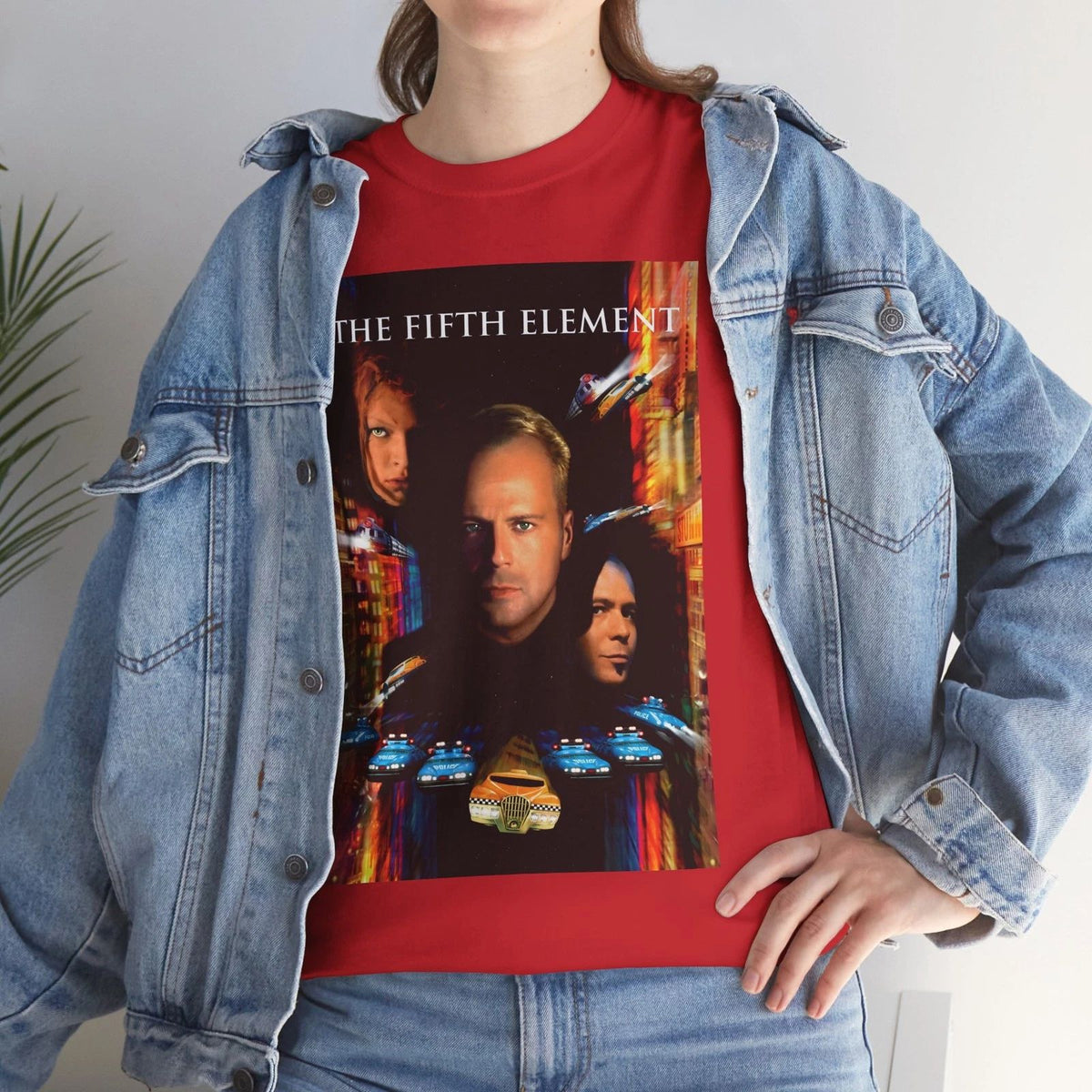 The Fifth Element (1997) Sci-Fi Action Future Bruce Willis 90s Unisex