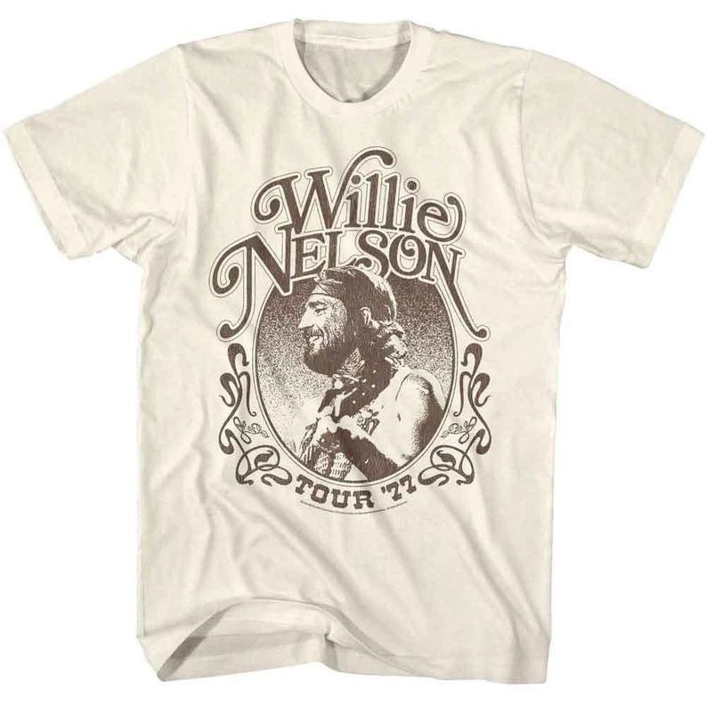 Willie Nelson Tour 1977 Natural Unisex